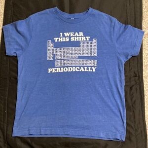 Periodic Table of Elements T Shirt Kids L